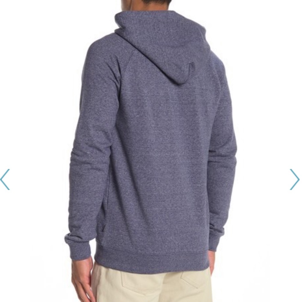 Quiksilver men’s Everyday Zip Front Fleece Hoodie - Picture 2 of 4